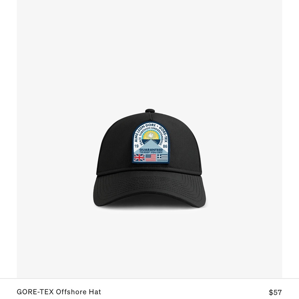 Aimé Leon Dore x GORE-TEX Black Offshore Hat - SOLD OUT